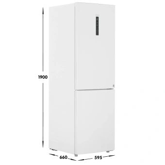 Холодильник Haier C4F637CWRGU1 белый 