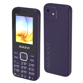 Мобильный телефон Maxvi K29 purple фиолетовый