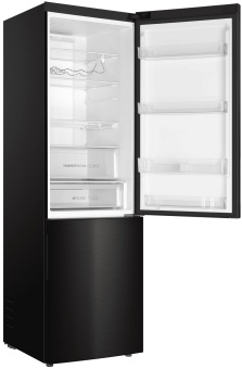 Холодильник Haier C4F740CBXGU1 черная нержавеющая сталь 