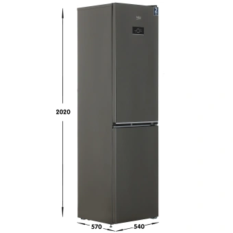 Холодильник BEKO B3R0CNK402HG серый