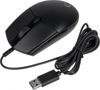 Мышь Logitech G102 LIGHTSYNC черный оптическая (8000dpi) USB (6but)