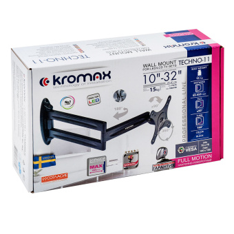 Кронштейн KROMAX TECHNO-11 BLACK