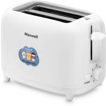 Тостер Maxwell MW-1505 1505Вт белый