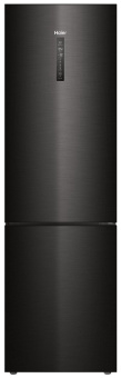 Холодильник Haier C4F740CBXGU1 черная нержавеющая сталь 