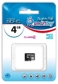 SMARTBUY MicroSDHC 4GB Class4