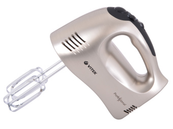 Миксер ручной Vitek VT-1411 CH 500Вт хром