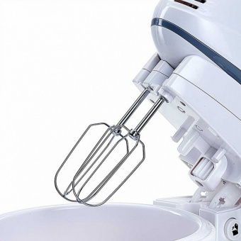 Миксер DELTA LUX DE-7901С белый с серым