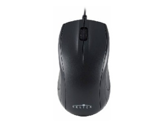 OKLICK 185M черный оптическая (1000dpi) USB (2but)