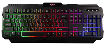 Клавиатура SMARTBUY SBK-308G-K RUSH USB черный