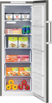 Морозильная камера BEKO RFSK215T01G серый