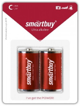 SMARTBUY (SBBA-C02B) LR14-2BL