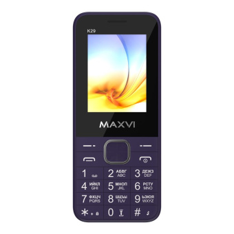 Мобильный телефон Maxvi K29 purple фиолетовый