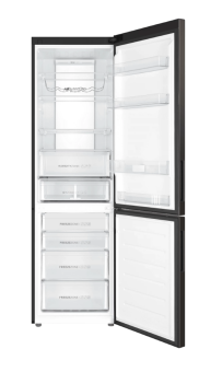 Холодильник Haier C4F740CBXGU1 черная нержавеющая сталь 