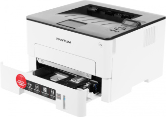 Принтер лазерный Pantum P3302DN A4 Duplex Net белый