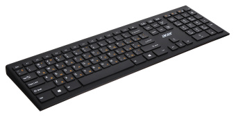 Клавиатура Acer OKR010 черный USB беспроводная slim Multimedia