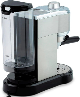 Кофеварка рожковая Vitek VT-1515 1350Вт серебристый/черный