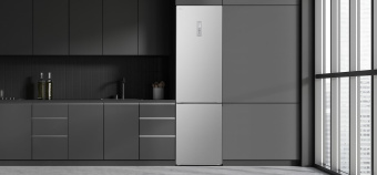 Холодильник  LG GC-B459ANMW  серебристый