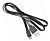Кабель Buro BHP MICROUSB 1M FLAT USB (m)-micro USB (m) 1м черный плоский
