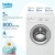 Стиральная машина BEKO WRS 54P1 BSW Стиральная машина BEKO WRS 54P1 BSW