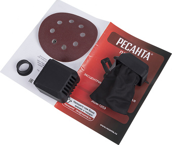 Эксцентриковая шлифовальная машина Ресанта ЭШМ-125Э 450Вт