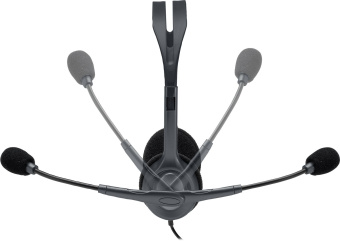 Гарнитура Logitech H111 черный (981-000593)