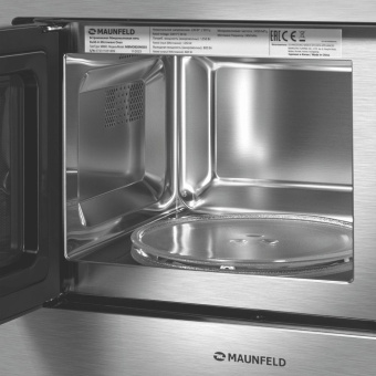 Встраиваемая микроволновая печь Maunfeld MBMO820MS03 нержавеющая сталь