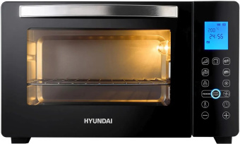 Мини-печь Hyundai MIO-HY096 28л 1600Вт черный