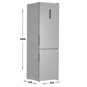 Холодильник Haier CEF537ASD серебристый 