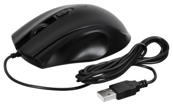 Мышь Acer OMW020 черный оптическая (1600dpi) USB (3but)