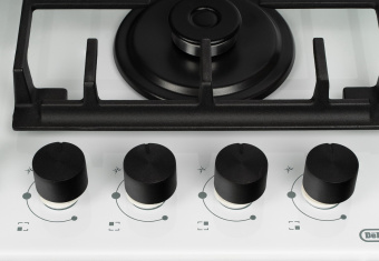 Газовая варочная панель DeLonghi GRETA 6GW BB белый