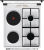 Плита Комбинированная Gorenje GK5A11WG белый Плита Комбинированная Gorenje GK5A11WG белый