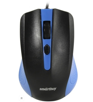 Мышь проводная SMARTBUY SBM-352-BK ONE сине-черная