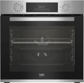 Духовой шкаф электрический Beko BBIM12301X нержавеющая сталь/черный