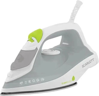 Утюг Scarlett SC-SI30K60 2400Вт белый/серый