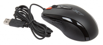 Мышь A4Tech X-710BK черный оптическая (2000dpi) USB (7but)