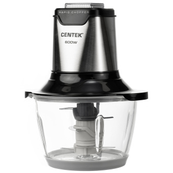 Измельчитель Centek CT-1392 1.2л 600Вт серебристый
