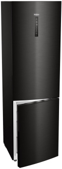 Холодильник Haier C4F740CBXGU1 черная нержавеющая сталь 