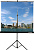 Экран на треноге Lumien 153x153см Eco View LEV-100106 1:1 напольный рулонный