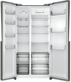 Холодильник Haier HRF-523DS6RU серебристый